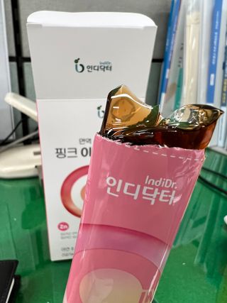 [인디닥터] 면역 생생 핑크 이뮨 젤리 — 5점을 준 리뷰어가 2022년 6월 올린 사용 사진
