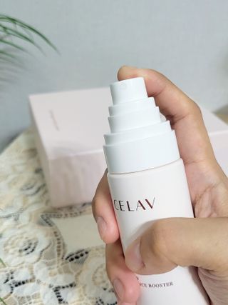 프리마인 바르기만 하면 철벽 스킨케어+24시간 마스크팩 효과. 셀라브 리제너레이팅 시스템 부스터+크림 세트 — 5점을 준 리뷰어가 2023년 7월 올린 사용 사진