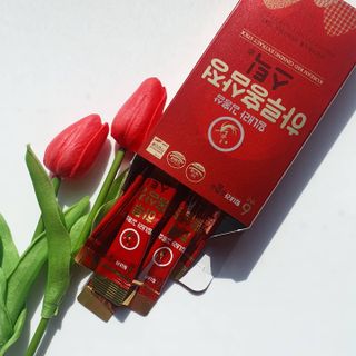 힘내라김홍삼 하루홍삼정스틱 10g x 10포 — 4.5점을 준 리뷰어가 2021년 3월 올린 사용 사진