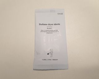 [이즈라이프코스메틱] 퍼퓸 드라이어 시트 히노끼향  or 블랑향 2중 택1 30매 — 5점을 준 리뷰어가 2021년 5월 올린 사용 사진