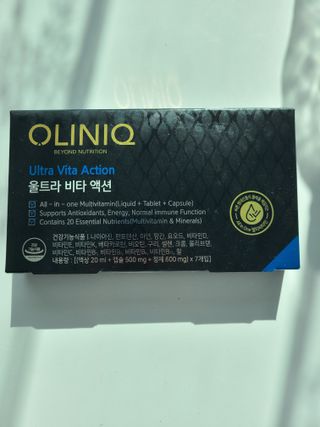 올리닉 울트라비타액션 — 4점을 준 리뷰어가 2021년 10월 올린 사용 사진