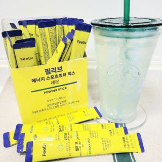 필리브 에너지 스포츠워터 믹스 — 5점을 준 리뷰어가 2021년 7월 올린 사용 사진