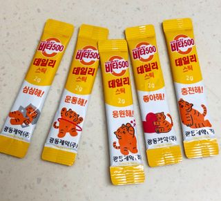 광동생활건강 [광동] 비타 500 데일리 스틱 VB, VC를 함유한 멀티비타민 30포+30포 — 5점을 준 리뷰어가 2022년 7월 올린 사용 사진