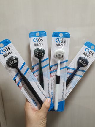 크리오 클리어스 혀백태제거 구취관리 혀클리너 — 3점을 준 리뷰어가 2021년 3월 올린 사용 사진