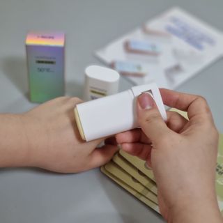 아이레시피 라이트터치 선스틱 15g (SPF50+, PA++++) — 5점을 준 리뷰어가 2023년 2월 올린 사용 사진