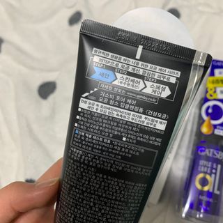 [갸스비] 명불허전, 남성을 위한 브랜드 갸스비의 올인원, 폼클렌징, 헤어오일 3종 — 4점을 준 리뷰어가 2021년 3월 올린 사용 사진