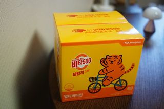 광동제약 [광동] 비타500데일리스틱 70포X2개 + 뚱랑이엽서 + 쇼핑백 증정 — 5점을 준 리뷰어가 2022년 11월 올린 사용 사진