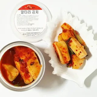 셰프애찬 알타리김치 총각김치 1kg — 5점을 준 리뷰어가 2022년 10월 올린 사용 사진