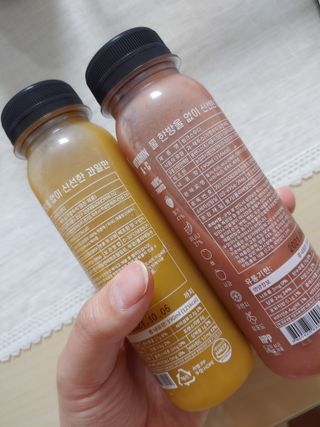 BLENDY'S 핑크 스무디+블론디 스무디 — 5점을 준 리뷰어가 2021년 9월 올린 사용 사진