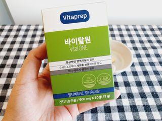 뉴트리션팩토리 비타프렙 바이탈원 종합비타민 멀티비타민 600mg — 5점을 준 리뷰어가 2021년 9월 올린 사용 사진