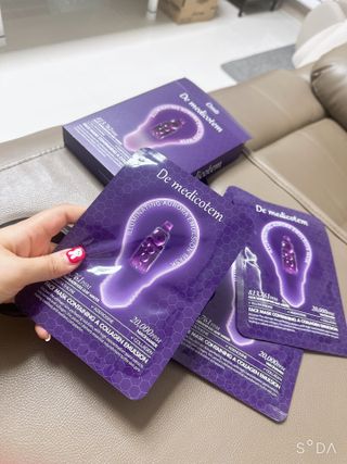 더메디코템 일루미네이팅 오로라 에멀젼마스크 — 5점을 준 리뷰어가 2025년 6월 올린 사용 사진
