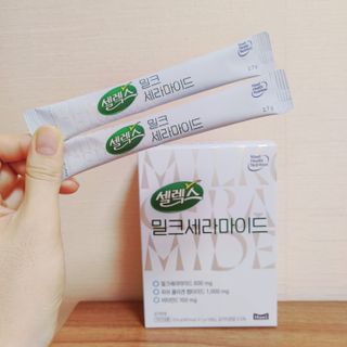 셀렉스스포츠 셀렉스 밀크세라마이드 저분자피쉬콜라겐 28포 X 1박스 — 5점을 준 리뷰어가 2021년 6월 올린 사용 사진
