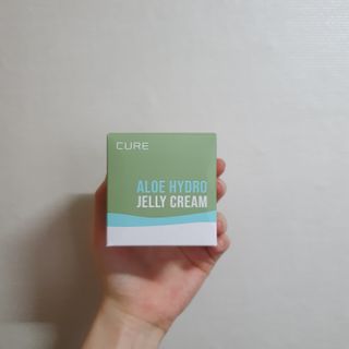 김정문알로에 큐어 큐어 알로에 리프레쉬 젤리 세럼, 큐어 알로에 하이드로 젤리 크림 — 5점을 준 리뷰어가 2021년 2월 올린 사용 사진