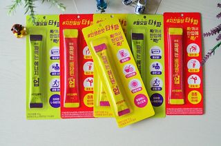 아임오 편의점 신상 타파, 바로 짜먹는 3종 _ 에너지업X2ea, 비타민업X2ea, 허니앤업X2ea — 5점을 준 리뷰어가 2021년 10월 올린 사용 사진