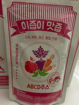 본황칠 이즙이 맛즙 ABC주스 30EA — 5점을 준 리뷰어가 2022년 7월 올린 사용 사진