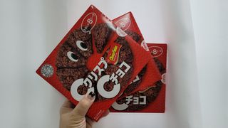 NISSIN 닛신 크리스피 초코 — 5점을 준 리뷰어가 2022년 12월 올린 사용 사진