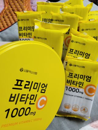 서울약사신협 프리미엄비타민C1000_2.5G x 100포 — 5점을 준 리뷰어가 2021년 1월 올린 사용 사진
