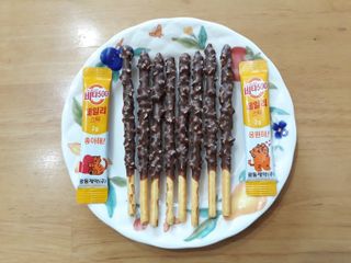광동생활건강 [광동] 비타500데일리스틱  ★빼빼로데이★ 30포+70포+ 뚱랑이스티커+빼빼로+쇼핑백 — 4점을 준 리뷰어가 2022년 11월 올린 사용 사진