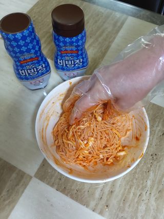 팔도비빔장 시그니처 380g 2개 — 5점을 준 리뷰어가 2022년 1월 올린 사용 사진