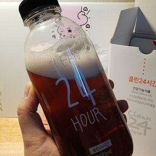 클린24시간 1BOX(5포) + 전용보틀(500ml) — 5점을 준 리뷰어가 2023년 5월 올린 사용 사진