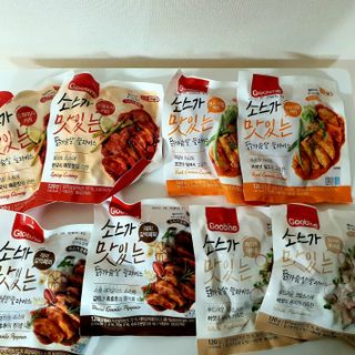 굽네몰 [굽네] 소스가 맛있는 닭가슴살 슬라이스 4종 — 5점을 준 리뷰어가 2021년 12월 올린 사용 사진
