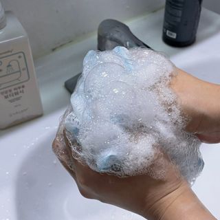 아토컴피 신생아도 사용가능한 무알러지 바디워시 & 여행키트 ( 독일 임상시험 완료 / 영유아 탑투토 워시 겸용 ) — 5점을 준 리뷰어가 2022년 9월 올린 사용 사진