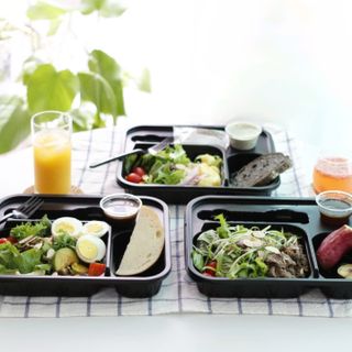 참살이도시락 작심삼일 샐러드도시락 3개 맛보기 새벽배송 또는 택배배송 — 5점을 준 리뷰어가 2021년 9월 올린 사용 사진