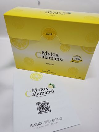 신보웰빙 마이톡스 깔라만시환 1박스/56포 — 5점을 준 리뷰어가 2022년 12월 올린 사용 사진