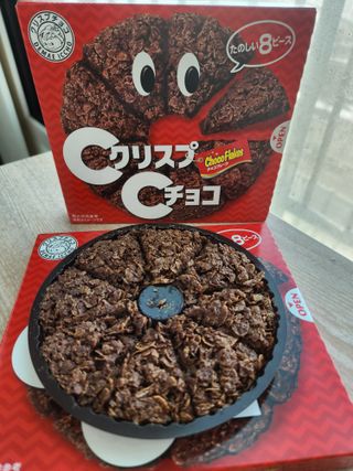 NISSIN 닛신 크리스피 초코 — 5점을 준 리뷰어가 2022년 12월 올린 사용 사진