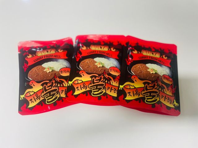 불타 지옥불카레 불지옥맛 180g x 3봉 리뷰 사진
