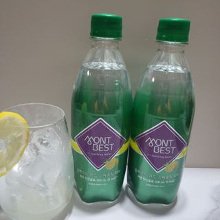 몽베스트 Montbest with Sparkling water Lemon OR Lime 20병(랜덤) — 5점을 준 리뷰어가 2023년 6월 올린 사용 사진