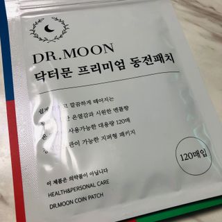[닥터문] 프리미엄 동전패치 멘톨향 120매 — 5점을 준 리뷰어가 2022년 7월 올린 사용 사진
