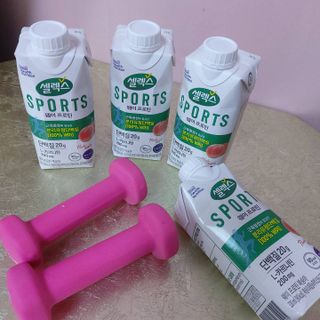 셀렉스스포츠 셀렉스 스포츠 웨이 프로틴 복숭아_ 330ml x 12팩 — 5점을 준 리뷰어가 2021년 3월 올린 사용 사진