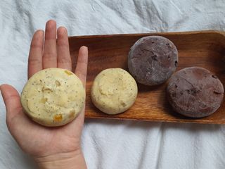 서브큐 스콘 냉동생지 3종 (크랜베리 스콘, 얼그레이 스콘, 초코헤이즐넛 스콘) — 3.5점을 준 리뷰어가 2023년 5월 올린 사용 사진