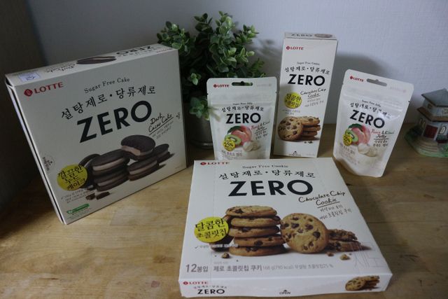 ZERO (초콜릿 칩 쿠키, 카카오 케이크, 후르츠 젤리, 아이스 콜라, 아이스 초코바) 리뷰 사진
