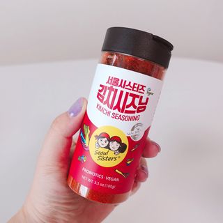 [서울시스터즈] 김치시즈닝 국내 최초 뿌려먹는 김치파우더 100g 1개+ 신제품 김치스낵 90g 2개 — 4점을 준 리뷰어가 2021년 8월 올린 사용 사진