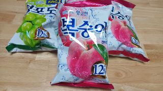 청포도캔디 복숭아캔디 — 5점을 준 리뷰어가 2022년 11월 올린 사용 사진