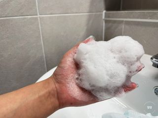 [닥터문] 센텔라 시카케어 화이트머스크 바디워시 1000ml — 5점을 준 리뷰어가 2023년 7월 올린 사용 사진