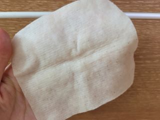 디어엘로디 유기농 무표백 건티슈 60매 — 5점을 준 리뷰어가 2022년 10월 올린 사용 사진
