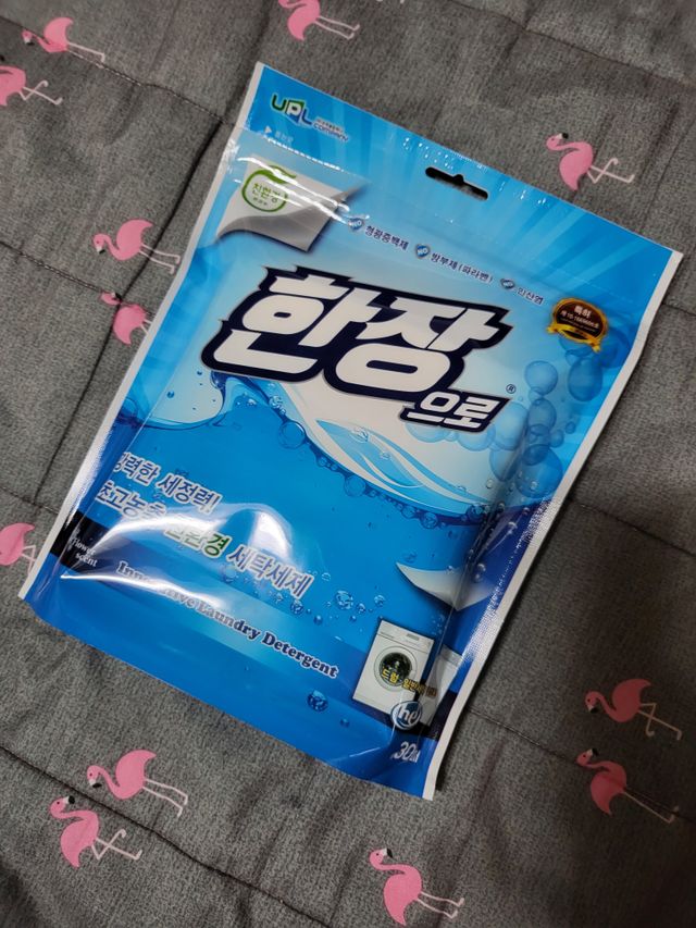 친환경 종이세제 한장으로 리뷰 사진