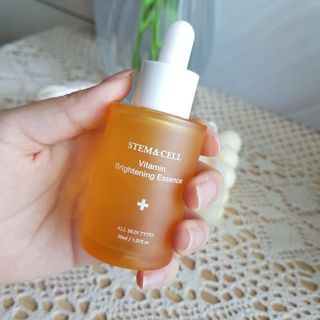 체르엠 스템앤셀 비타민 브라이트닝 에센스 30ml 1개 — 4.5점을 준 리뷰어가 2021년 8월 올린 사용 사진