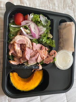 참살이도시락 작심삼일 샐러드도시락 3개 맛보기 새벽배송 또는 택배배송 — 5점을 준 리뷰어가 2021년 8월 올린 사용 사진