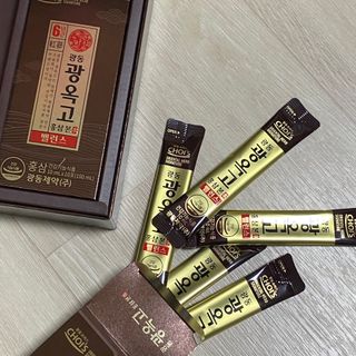 광동제약 [광동] 광옥고 홍삼 본 밸런스 30포 + 쇼핑백 — 4.5점을 준 리뷰어가 2021년 12월 올린 사용 사진