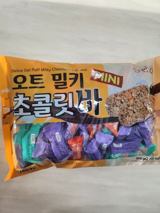 델리스 오트 밀키 초콜릿 바 — 4.5점을 준 리뷰어가 2023년 1월 올린 사용 사진