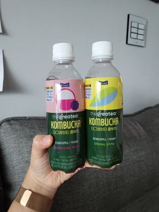 더그레잇티 콤부차 300ml *12개입 (오리지널 6개+베리리치 6개) — 5점을 준 리뷰어가 2022년 7월 올린 사용 사진