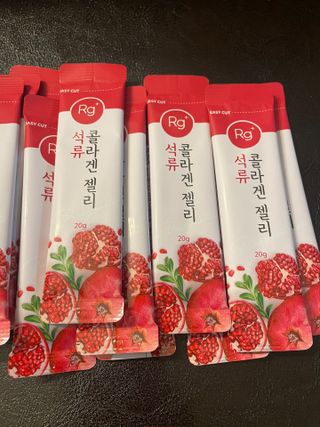 함초록 Rg+ 석류콜라겐젤리 — 5점을 준 리뷰어가 2021년 4월 올린 사용 사진