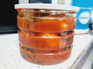셰프애찬 알타리김치 총각김치 1kg — 5점을 준 리뷰어가 2022년 10월 올린 사용 사진