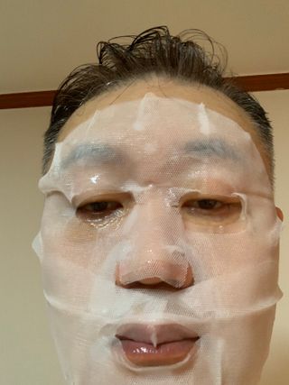 태그스킨 4스텝 주름개선 피부미백 영양 마스크팩 3개 세트(최신버전) — 4.5점을 준 리뷰어가 2022년 7월 올린 사용 사진