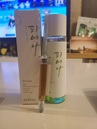 에클리스 피어나 스킨토너 — 5점을 준 리뷰어가 2022년 2월 올린 사용 사진