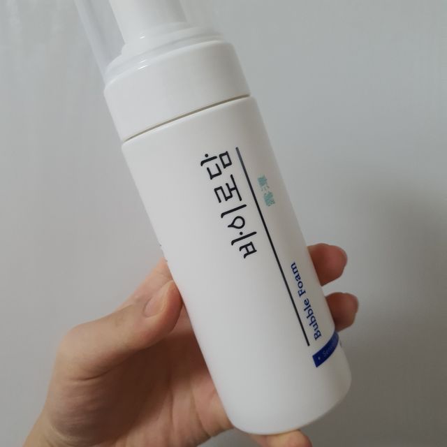 [바이로담] 저자극 약산성버블 폼 폼클렌징 150ml 리뷰 사진